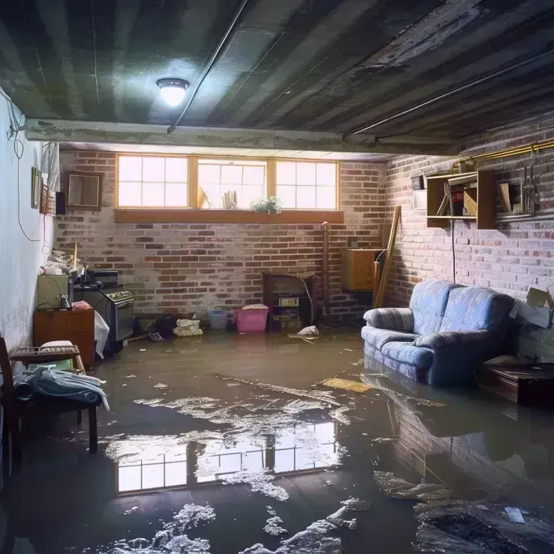 Flooded Basement Cleanup in West Yellowstone, MT